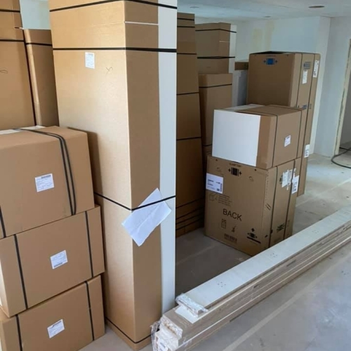 Privatflytning flyttekasser